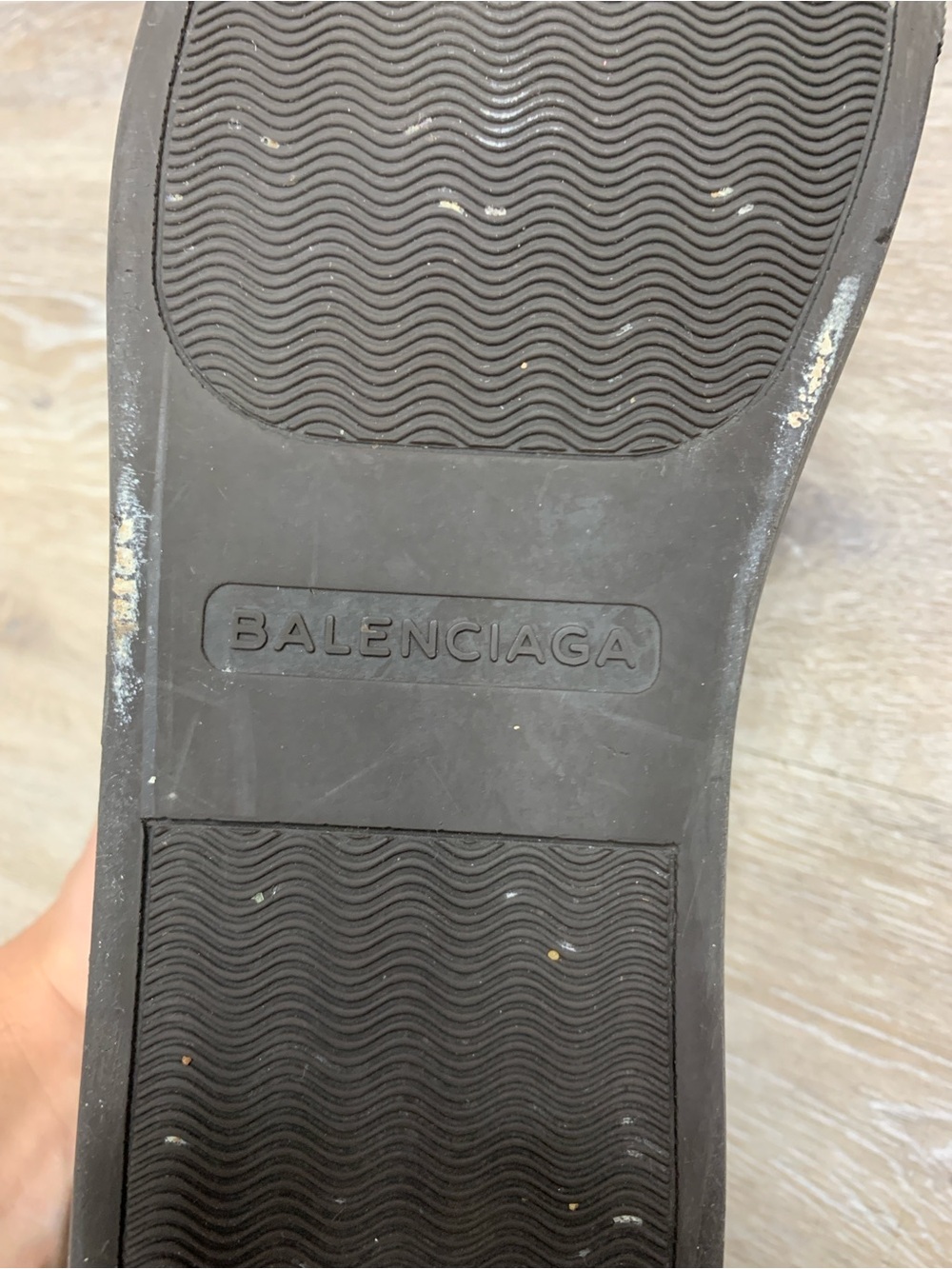 Balenciaga Arena Brown Leather Sneakers Size 45 - Picture 2 of 9